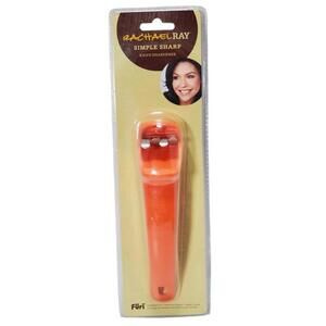 Rachael Ray Simple Sharp Knife Sharpener Orange FUR650 NEW NIP NOS